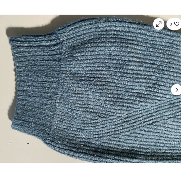 J Jill Long Sleeve V Neck Sweater Cotton Blend - Picture 3 of 7